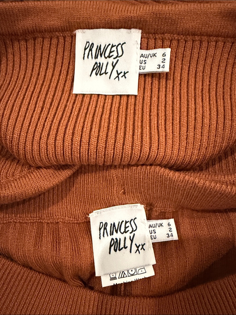 Princess Poly Ribbed Pants Set - Picture 6 of 6